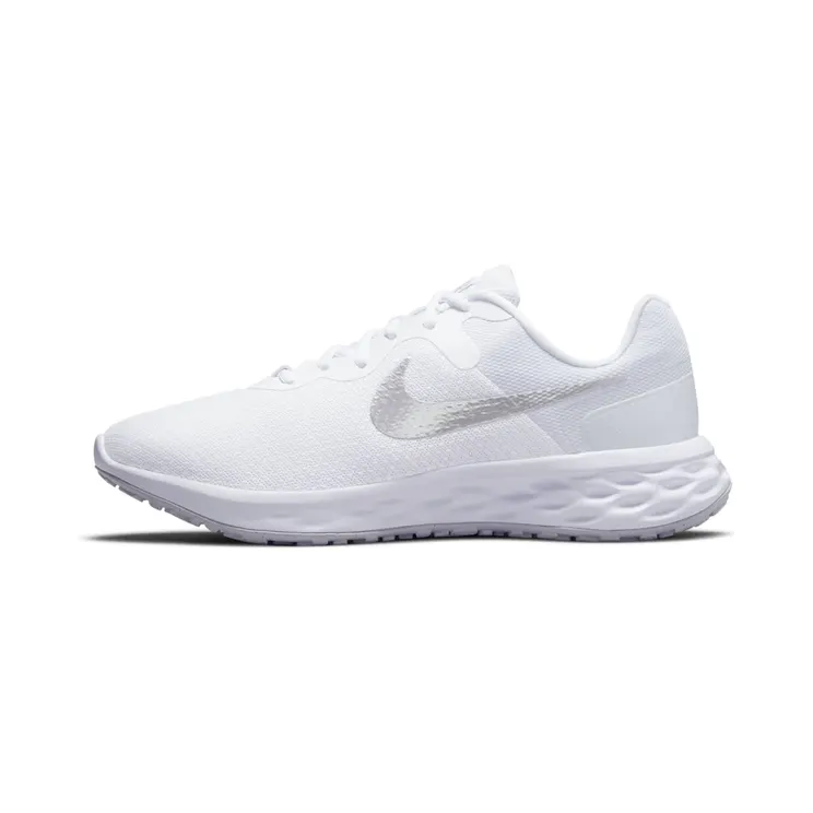 Nike Revolution 6 Next Nature “White / Pure Platinum / Metallic Silver” (DC3729-101)