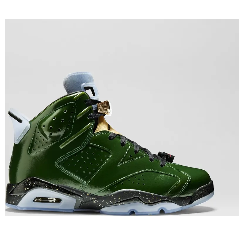 Air Jordan 6 Retro CC Championship Cigar – Pro Green (384664-350)