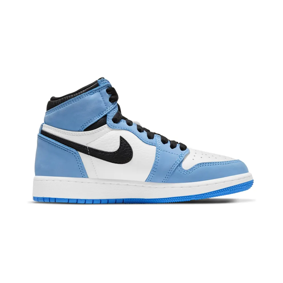 Air Jordan 1 Retro High White University Blue (GS) (575441-134)