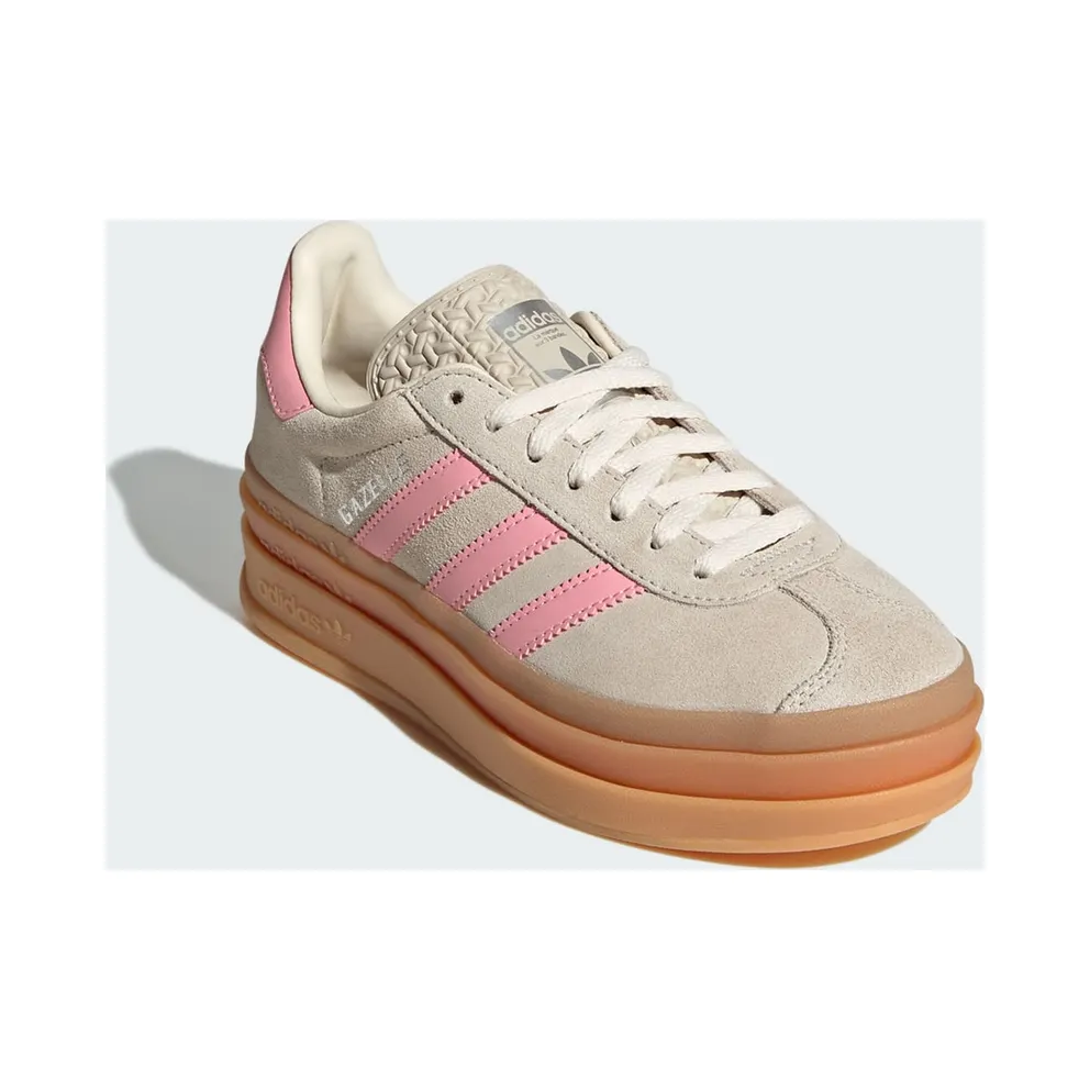 Adidas Gazelle Bold Kids Beige / Semi Pink Spark / Cream White (JQ7409)