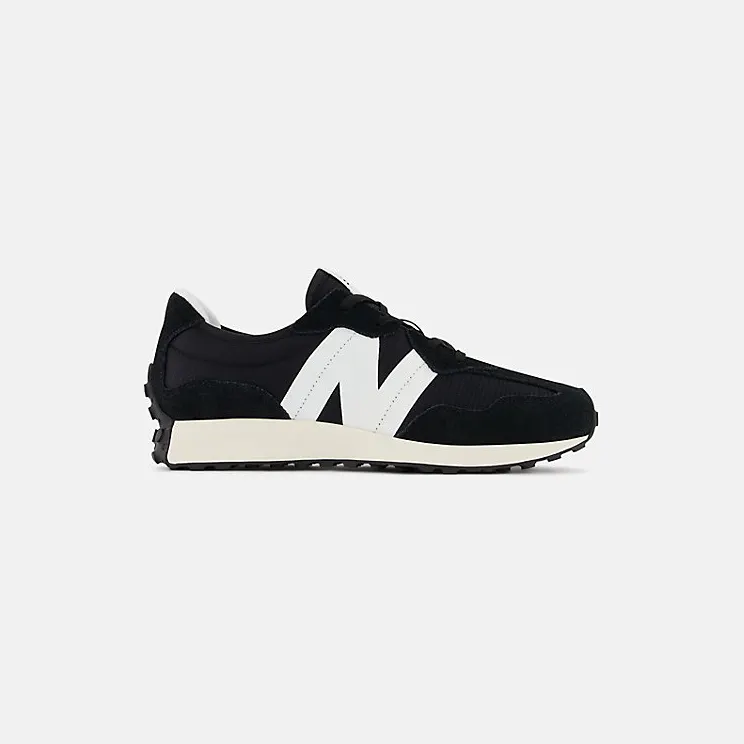 New Balance Kids Black 327 Big Kids Sneakers (GS327GS)