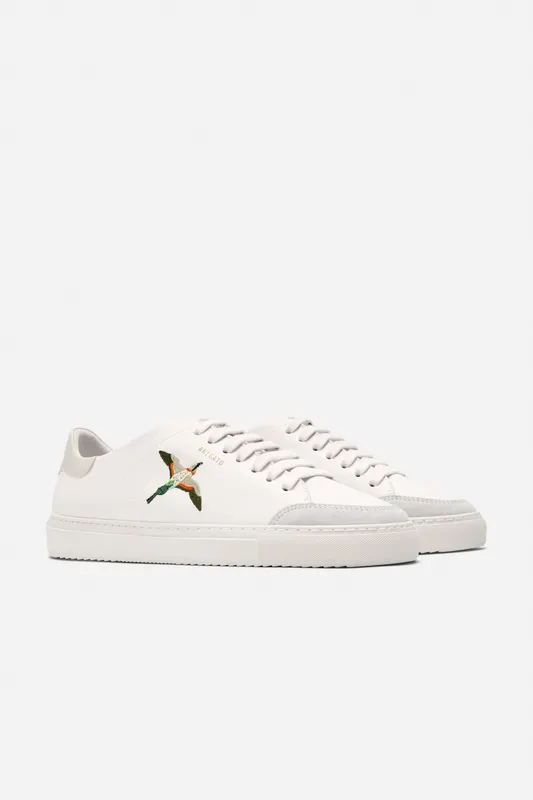 Axel Arigato Clean 90 B Bird Sneaker “White,Beige” (F1739001)