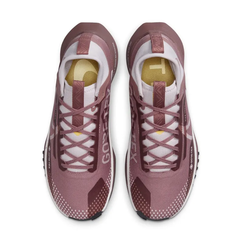 Nike React Pegasus Trail 4 Gore-Tex Smokey Mauve Saturn Gold Soft Yellow Platinum Violet (DJ7929-201)