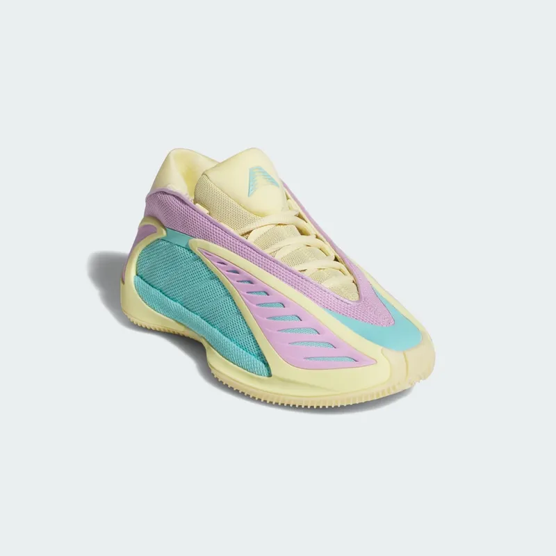 Adidas Anthony Edwards 2 J Almost Yellow / Bliss Lilac / Flash Aqua (JQ9505)