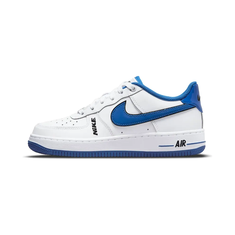Nike Air Force 1 Low LV8 White Game Royal (GS) (DO3809-100)