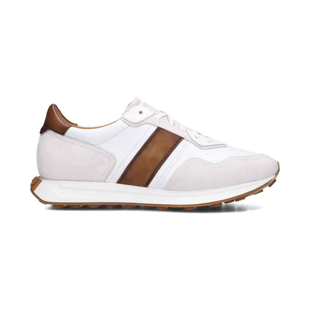 Magnanni sneaker White (WITCOGNAC)