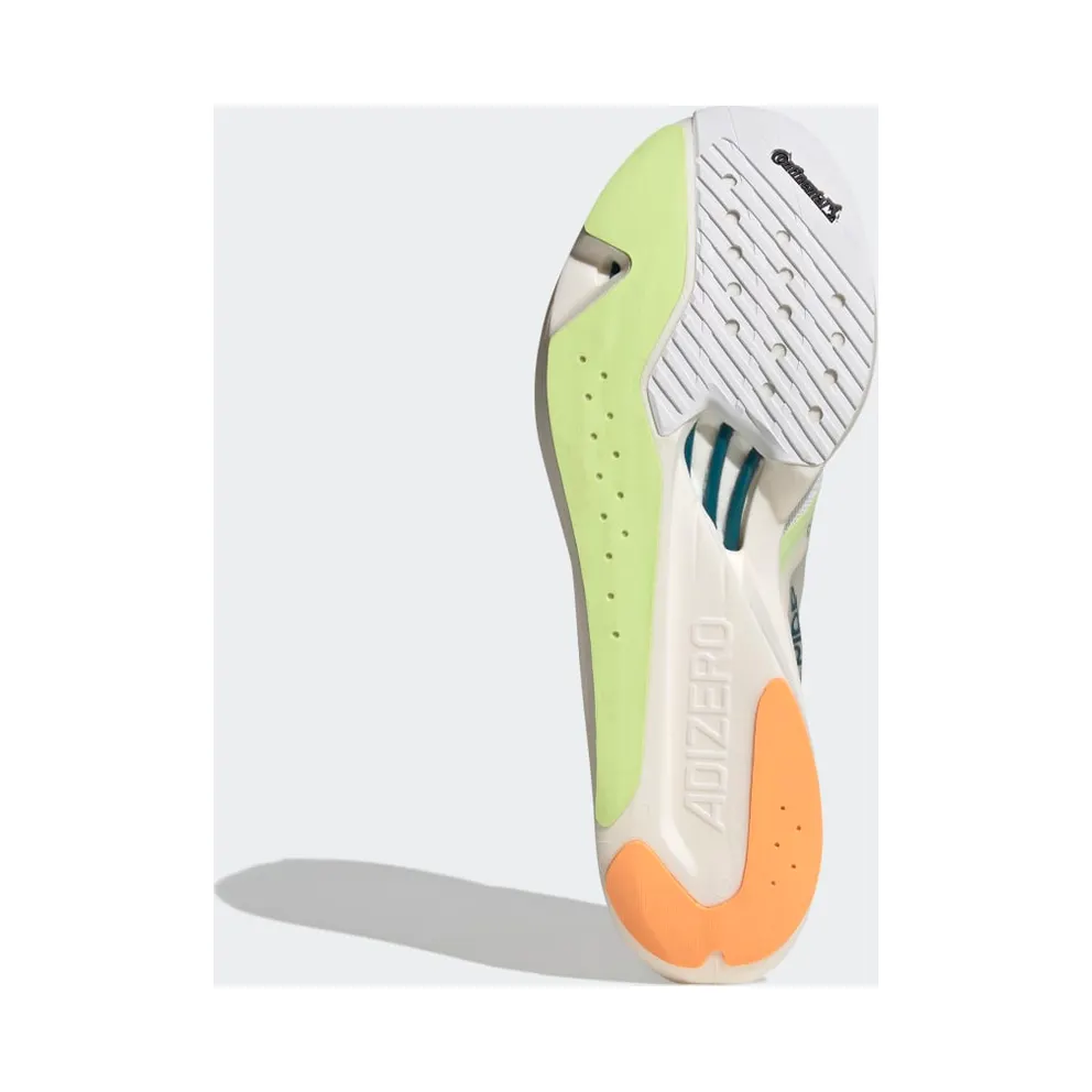 adidas Adizero Takumi Sen 8 Cloud White / Real Teal / Flash Orange (GX8148)