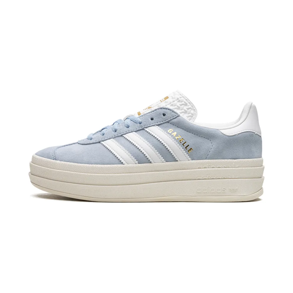 adidas Gazelle Bold Schuh Clear Sky / Cloud White / Gold Metallic (ID6991)