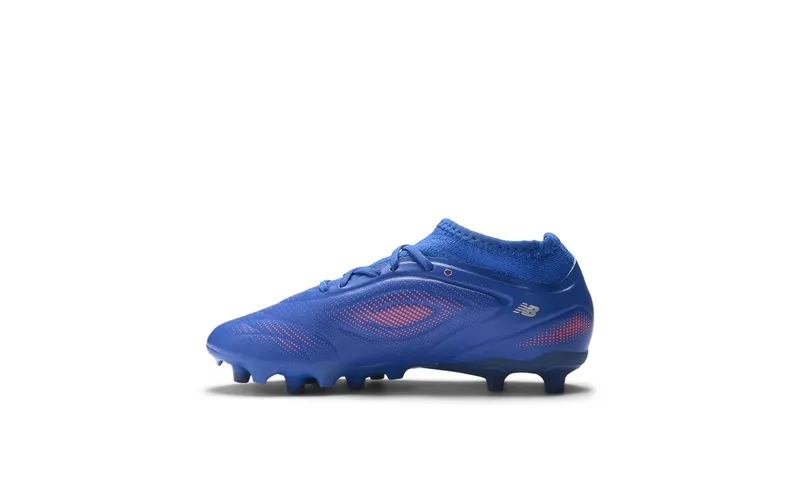 New Balance Tekela Team Low Laced FG V5 Blue Gemstone Energy Red Silver (SJT3FMP5)