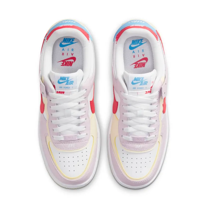 Nike Air Force 1 Shadow Pink Red Blue (2021) (DN5055-600)