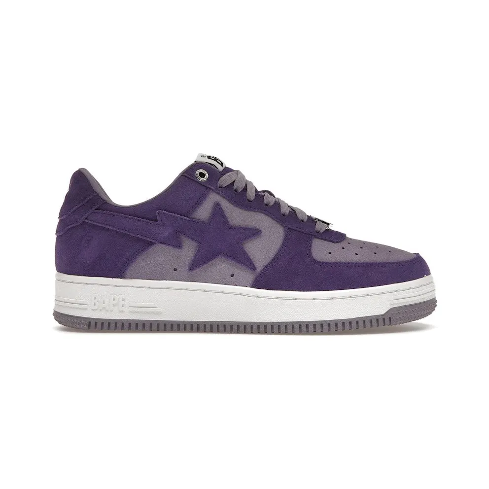A Bathing Ape Bape Sta Suede Purple (2022) (1I70-291-007)