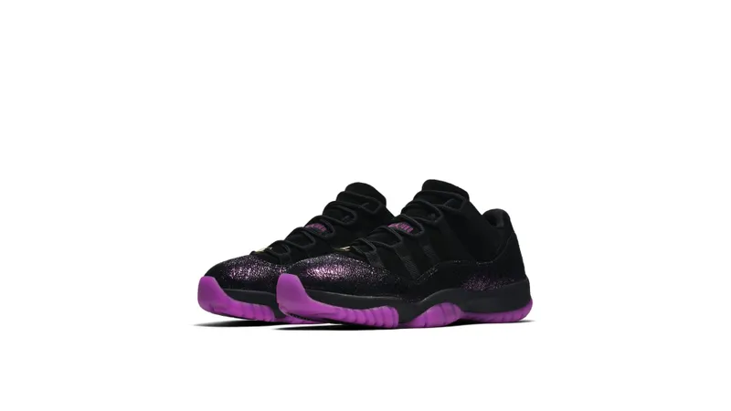 Jordan 11 Retro Low Think 16 Rook To Queen (W) Black/Fuchsia Black (AR5149-005)