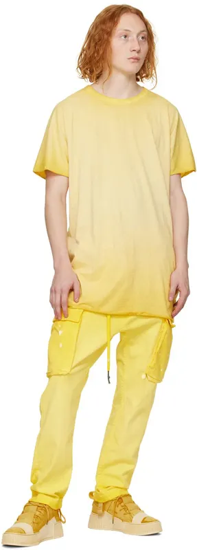 Boris Bidjan Saberi Yellow Bamba 2.1 Sneaker FAT (327-BAMBA 2.1)
