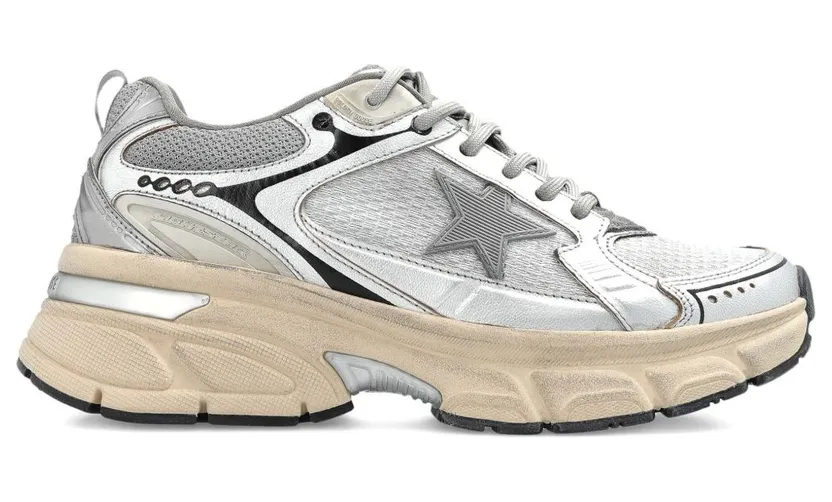 Golden Goose Lightstar Gray Silver