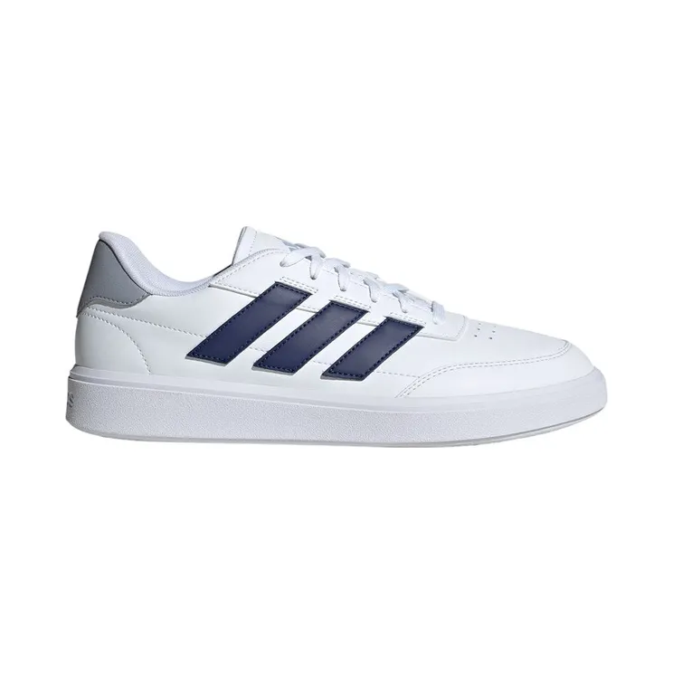 adidas Courtblock Cloud White Dark Blue Halo Silver (IF4029)