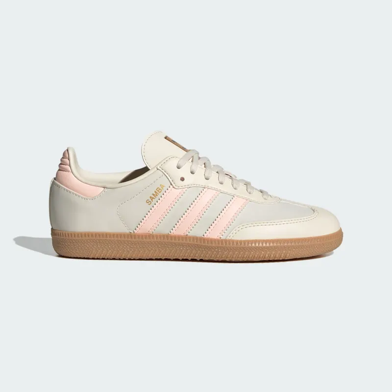 Adidas Samba OG GS “Wonder Blue/Powder Yellow/Gum” (JH7598)