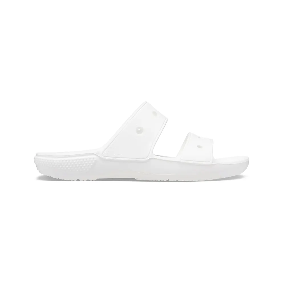 Crocs Classic Double Band Slide Sandals White (206761-100)