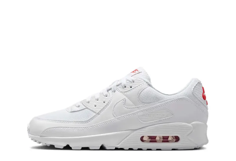 Nike Air Max 90 White Light Crimson (DM0029-118)