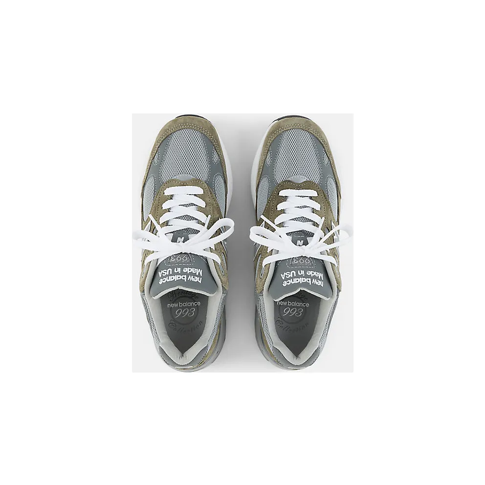 New Balance 993 MiUSA Covert Green Medium Gray (U993CG)