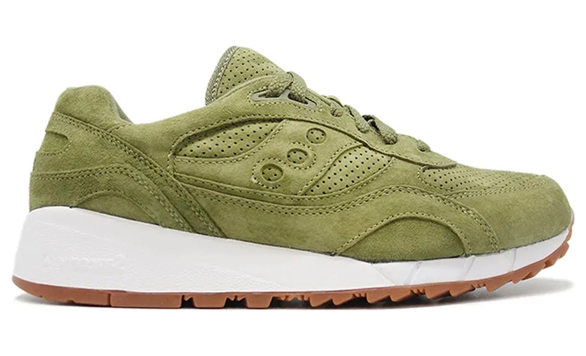 Saucony Shadow 6000 Olive Suede (Packer Shoes)