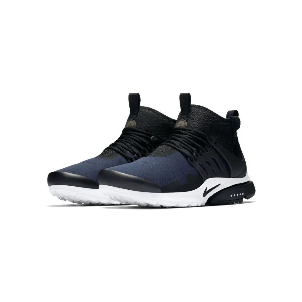 Nike Air Presto Mid Obsidian Black Black/Black-Obsidian (AA0868-005)