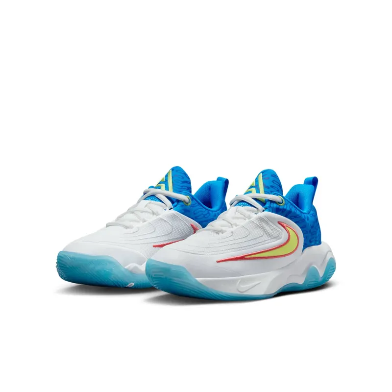 Nike Giannis Immortality 4 SE White Photo Blue Hyper Royal Light Lemon Twist (HF1181-100)