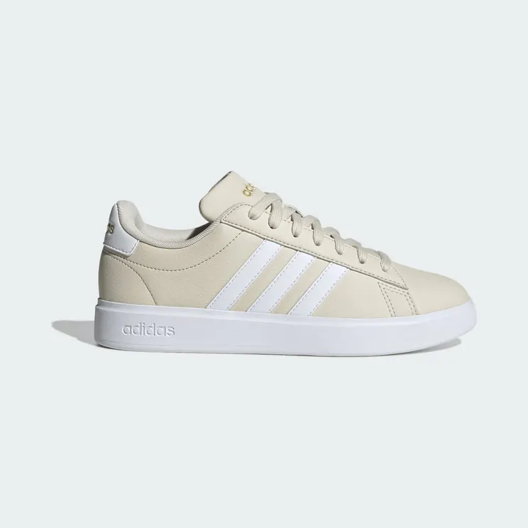 adidas Grand Court 2.0 Alumina Cloud White Gold Metallic (GW9217)