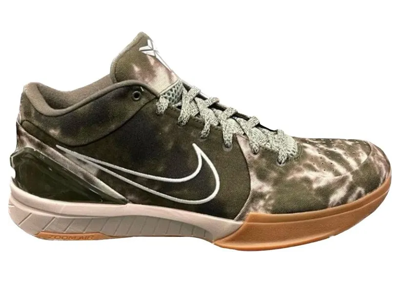 Nike Kobe 4 Protro Undefeated Olive Tie Dye (Friends and Family) (CK2597-301)
