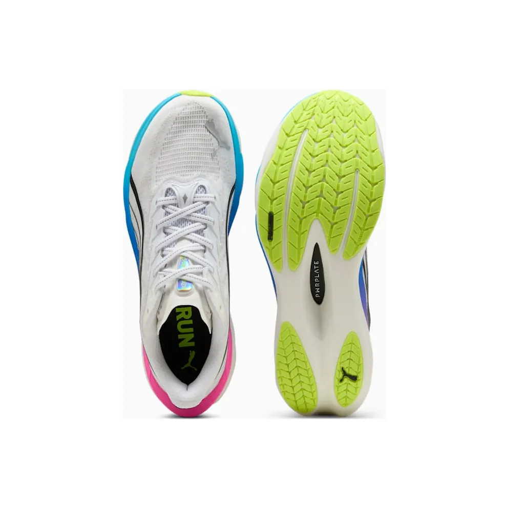 Puma Deviate Nitro Puma White / Poison Pink / Ultra Blue (312123-10)