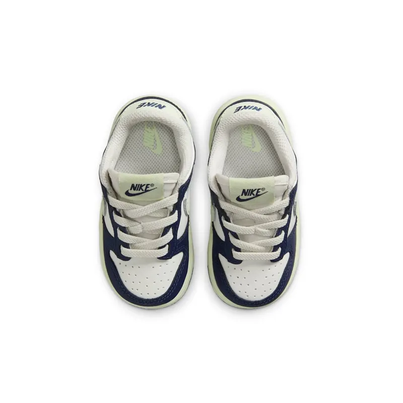 Nike Dunk Low Sail Midnight Navy Volt Tint (FB9107-127)
