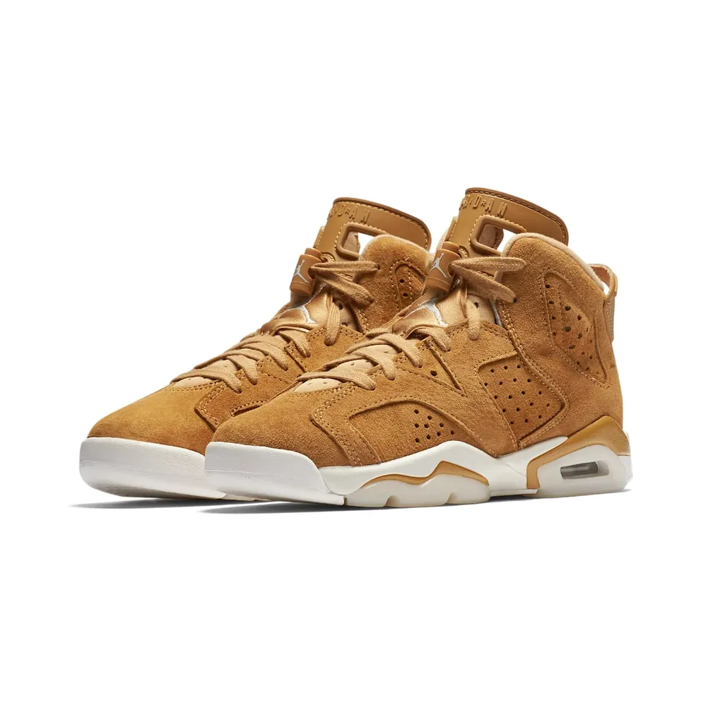 Jordan 6 Retro Wheat (GS) Golden Harvest/Golden Harvest-Sail (384665-705)
