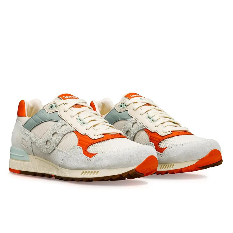Saucony Shadow 5000 Premium Light Beige Mint Orange (S70811-1)