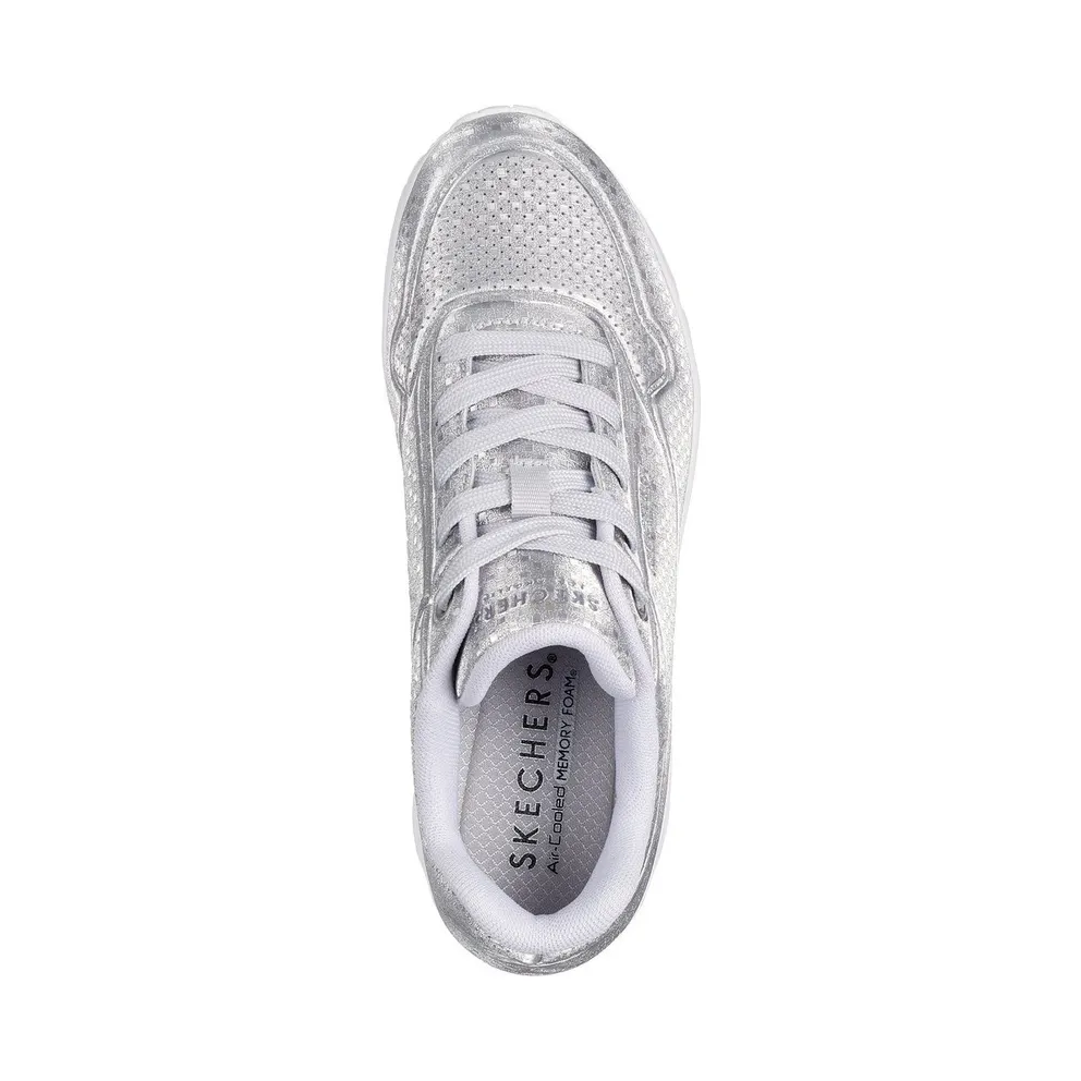 Skechers UNO – Disco Nite – Silver – “Grey” (177162 SIL)