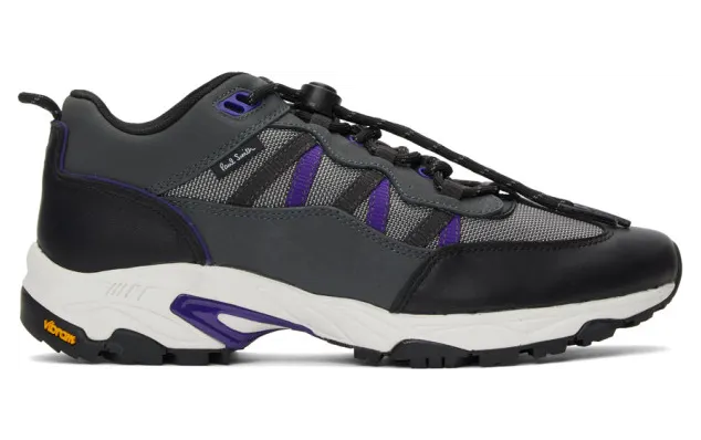 PS by Paul Smith Grey and Purple Roscoe Sneakers (M2S-RCO05-ECAS-70)
