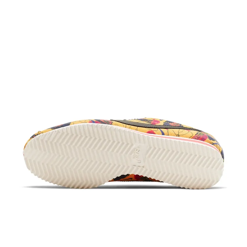 Nike Classic Cortez LX Floral Pack Gold (W) University Gold/Black-Bright Crimson (AV1338-700)