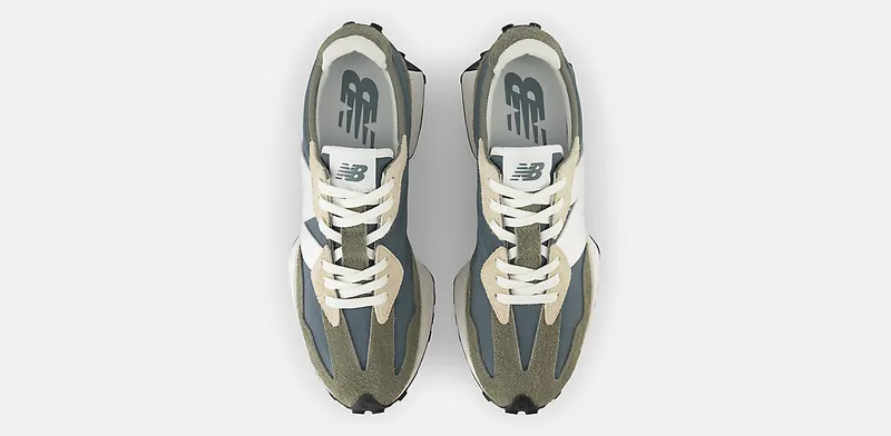 New Balance 327 Green Grey (MS327CR)