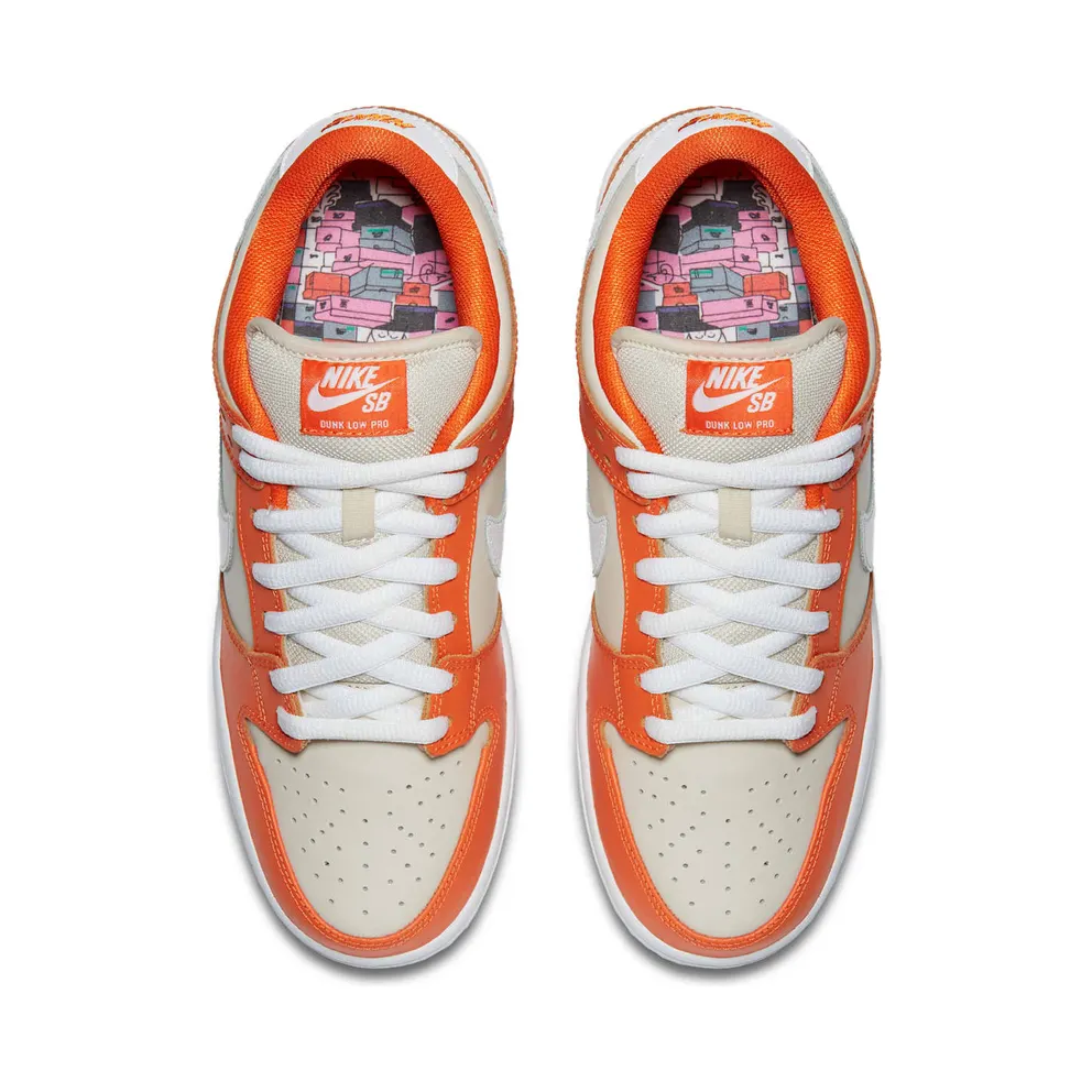 Nike Dunk SB Low Orange Box Safety Orange/White-Cream (313170-811)