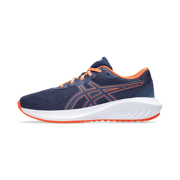 ASICS GEL-EXCITE 10 GS “Indigo Blue / Nova Orange” (1014A298-407)