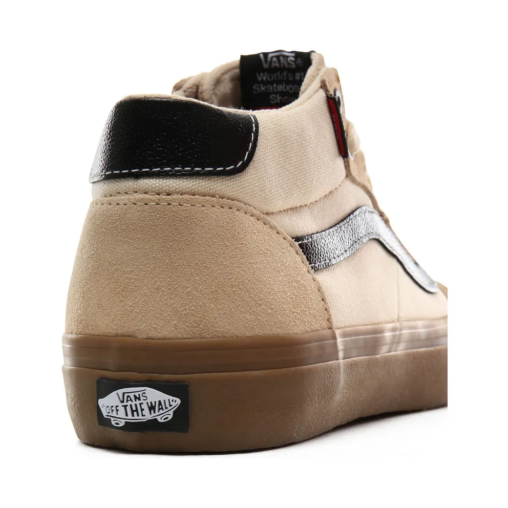 VANS Ty Morrow Style 112 Mid Pro Shoes (Beige)