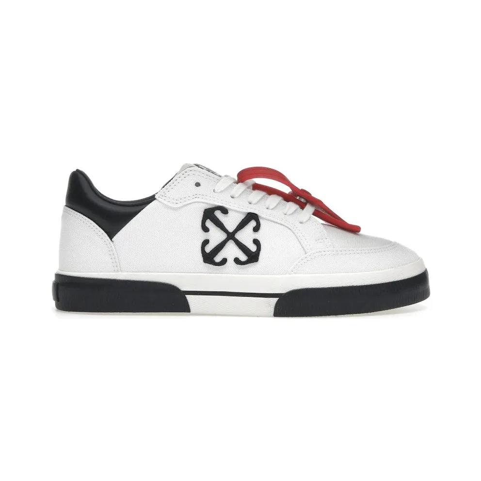 OFF-WHITE New Low Vulcanized White Black (OMIA293S24FAB0010110)