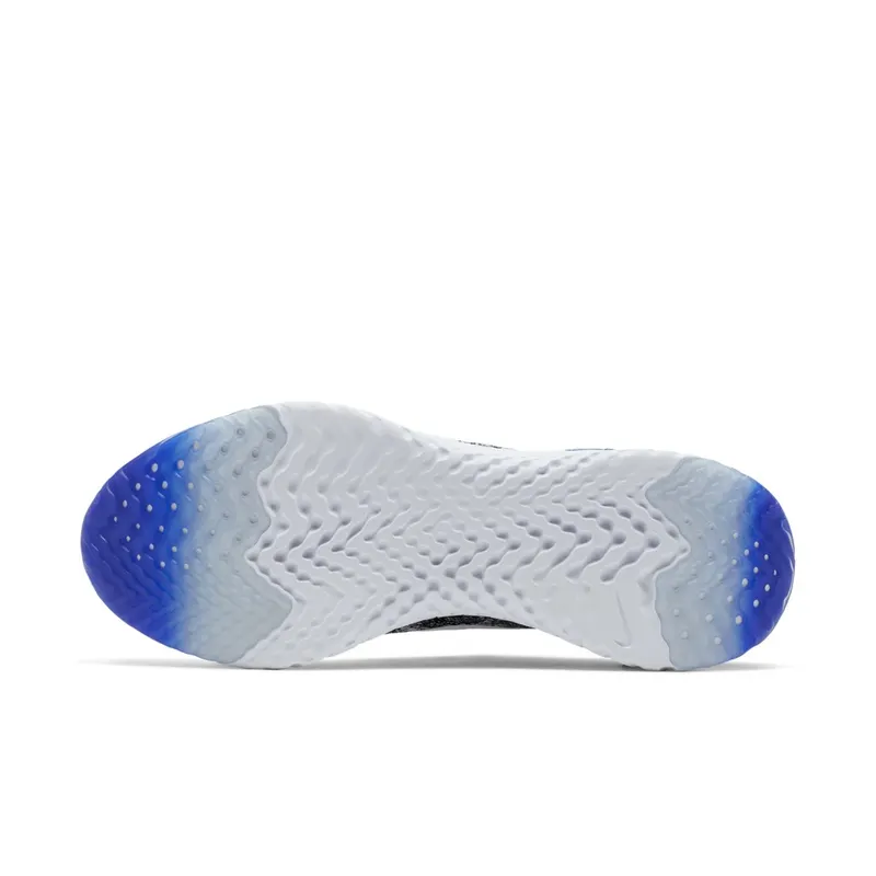Nike Epic React Flyknit 2 White Black Racer Blue White/White-Black-Racer Blue (BQ8928-102)