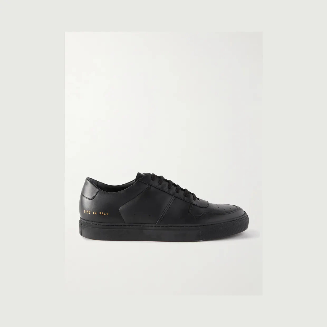 Common Projects BBall Leather Sneakers Black (2155Â BLK)