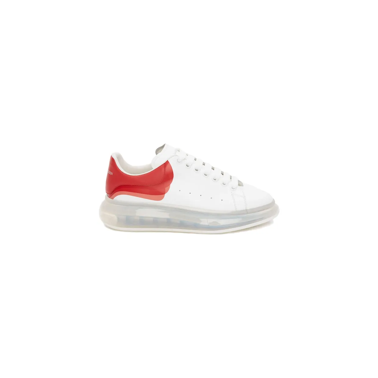 Alexander McQueen Oversized Clear Sole Lust Red