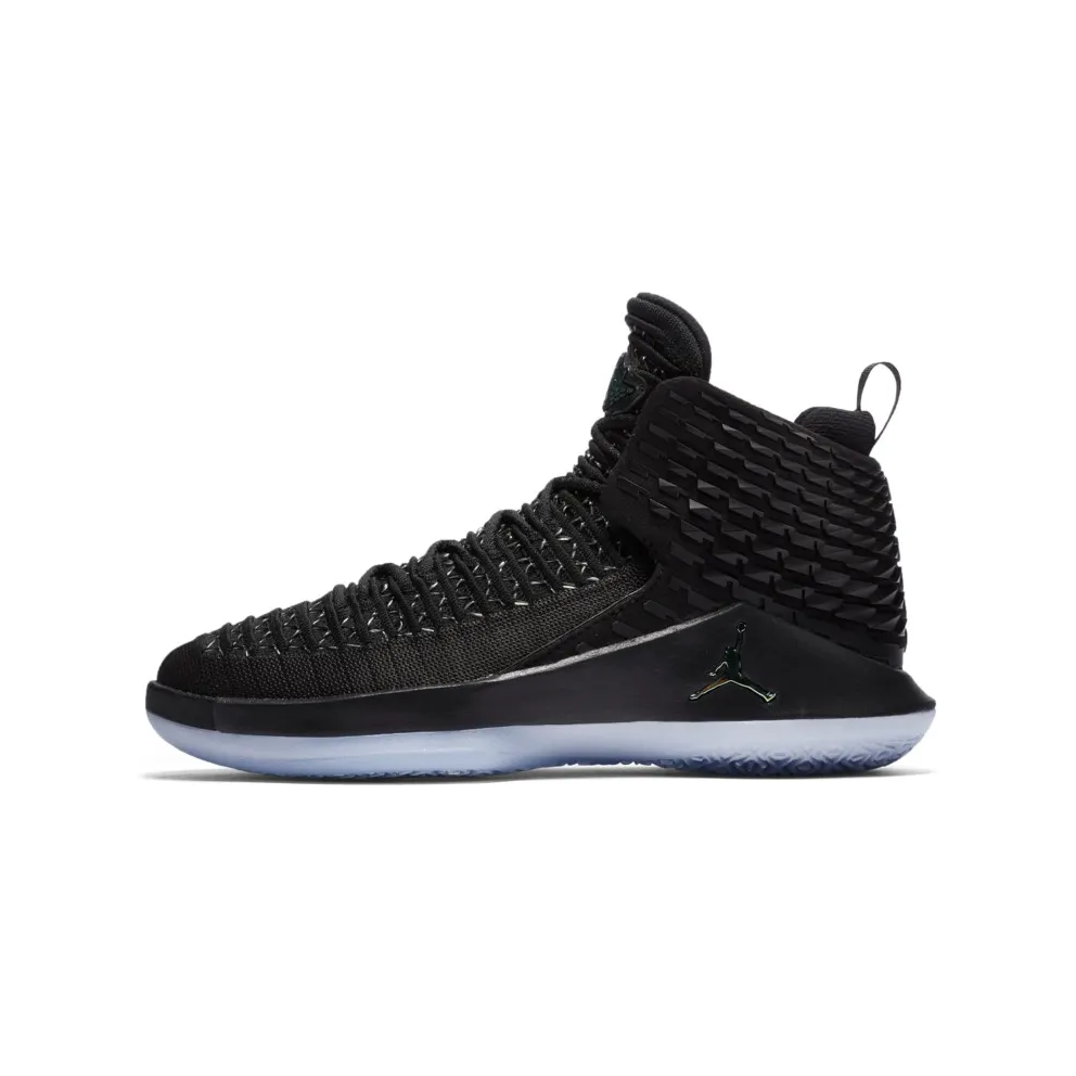 Jordan Air XXXII Black Cat (GS) Black/Multi-Color-Metallic Silver (AA1254-003)