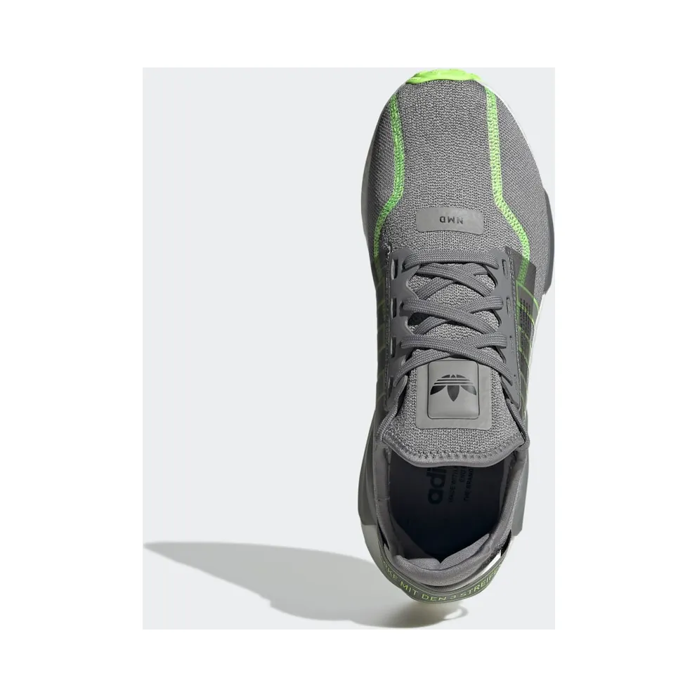 Adidas NMD_R1 V2 Grey Three / Signal Green / Cloud White (GY6163)