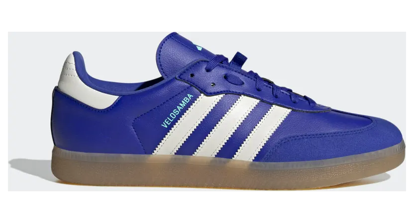 adidas The Velosamba Vegan Fietsschoenen Lucid Blue / Off White / Pulse Mint (HQ6709)