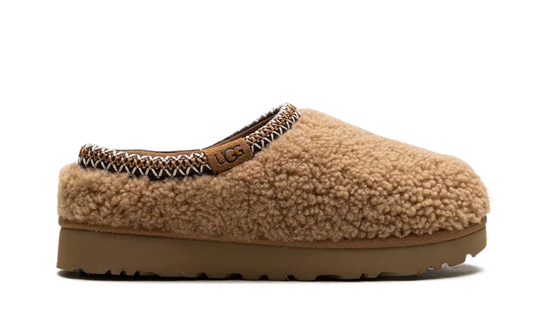 Ugg Tasman Maxi Curly Slide “Chestnut” (1158356-CHE)