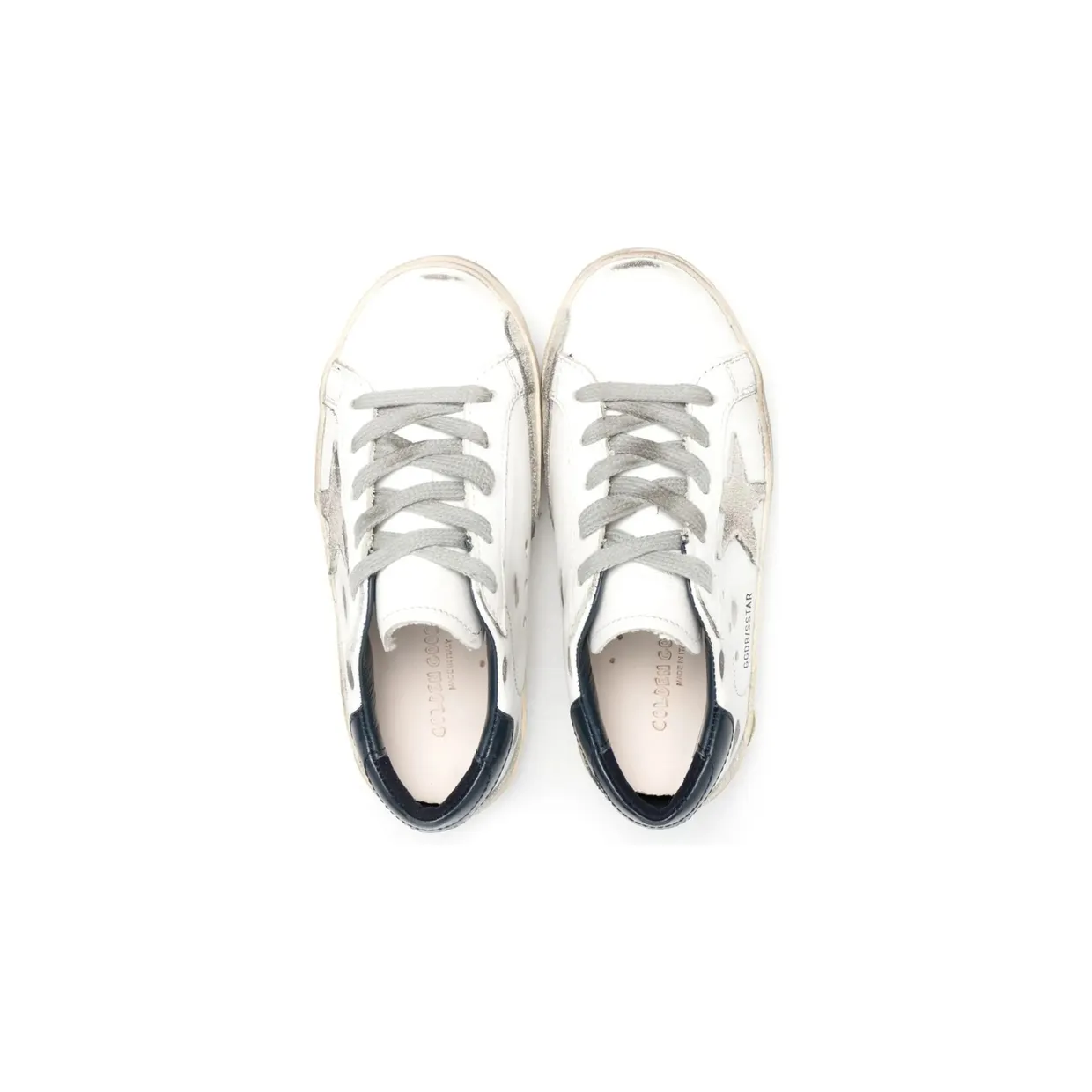 Golden Goose Super-Star Distressed Finish “White” (GJF00102 F000414 10303) (2)