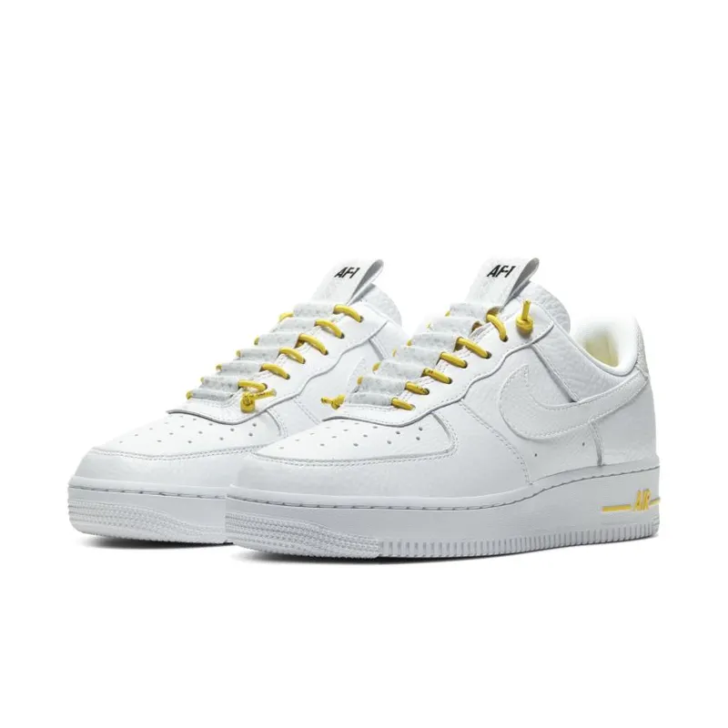 Nike Air Force 1 Low Lux White Chrome Yellow (W) White/Chrome Yellow-Black-White (898889-104)