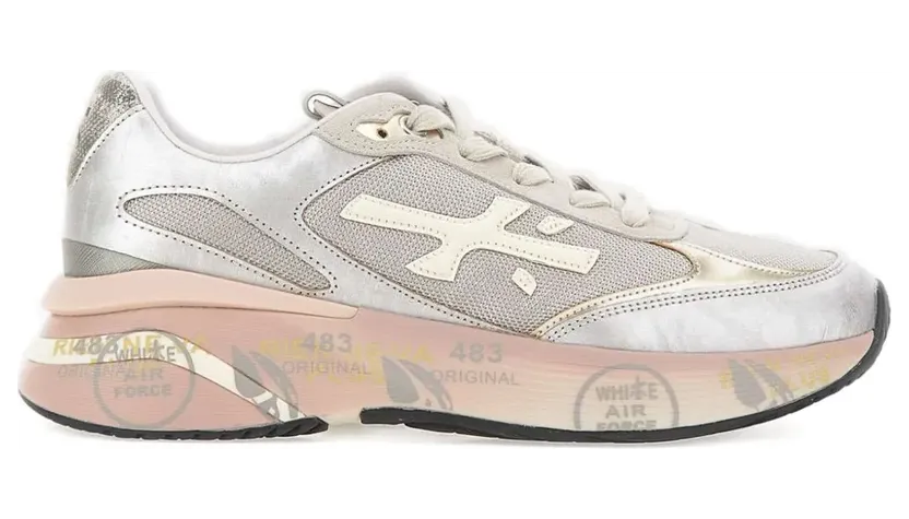 Premiata Moerund7797 met logo “Silver” (MOERUND7797)